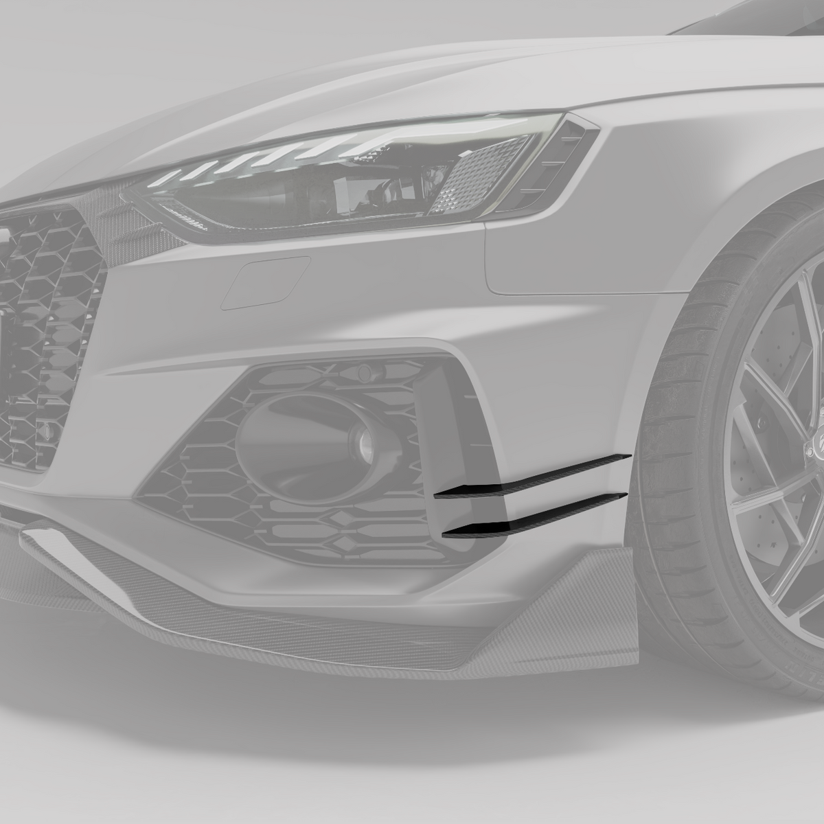 Audi RS4 B9.5 Facelift Carbon Fiber Canards
