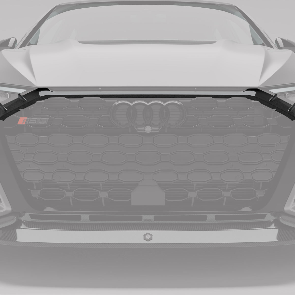 Audi RS3 8Y Limousine Carbon Fiber Front Grill