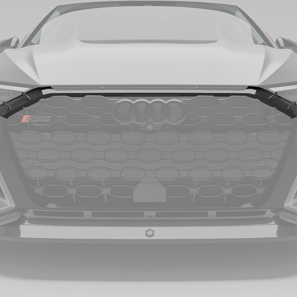 Audi RS3 8Y Sportback Carbon Fiber Front Grill