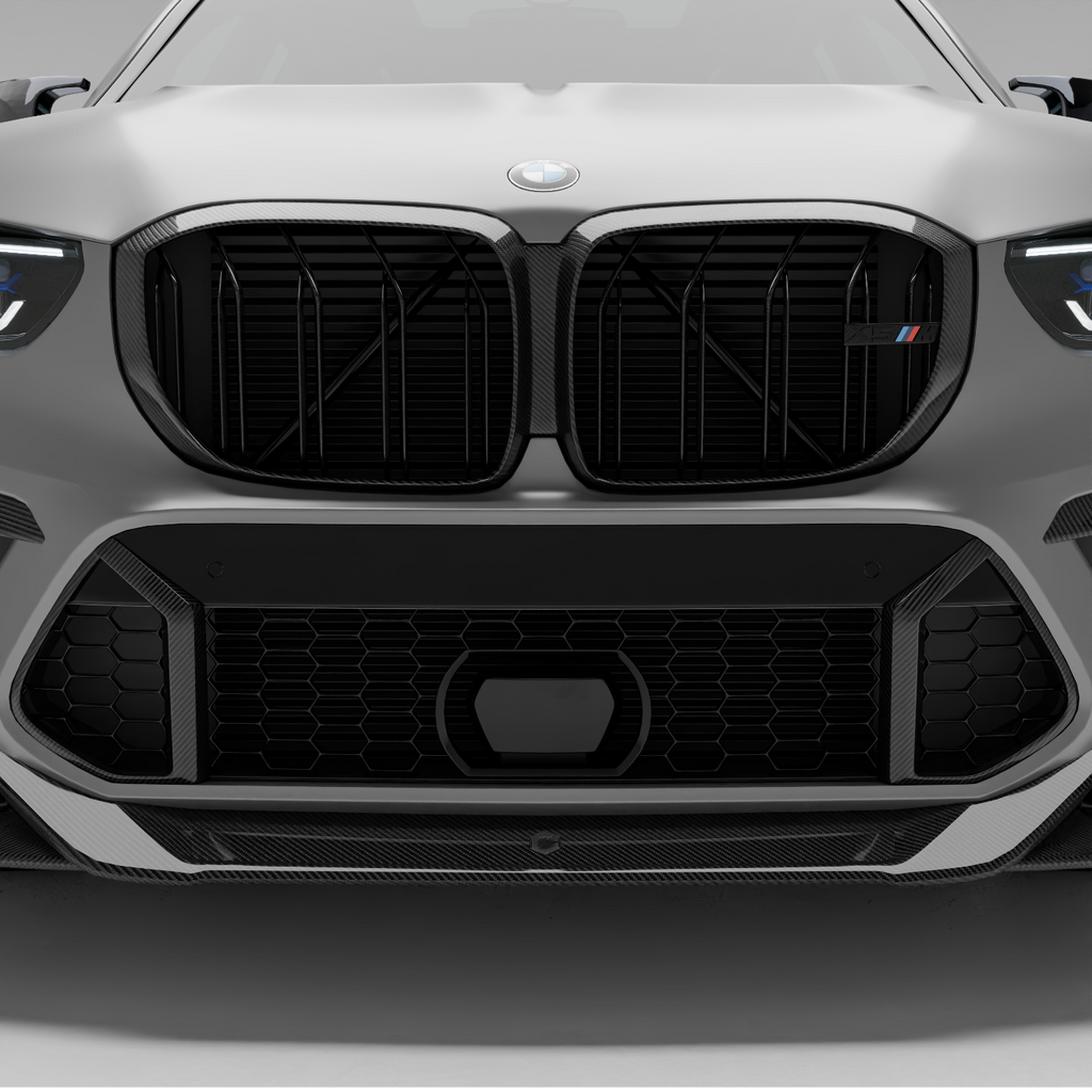 BMW X5M F95 Pre-LCI Carbon Fiber Front Air Intake Trim