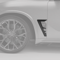 BMW X5M F95 Pre-LCI Carbon Fiber Side Fender Vents
