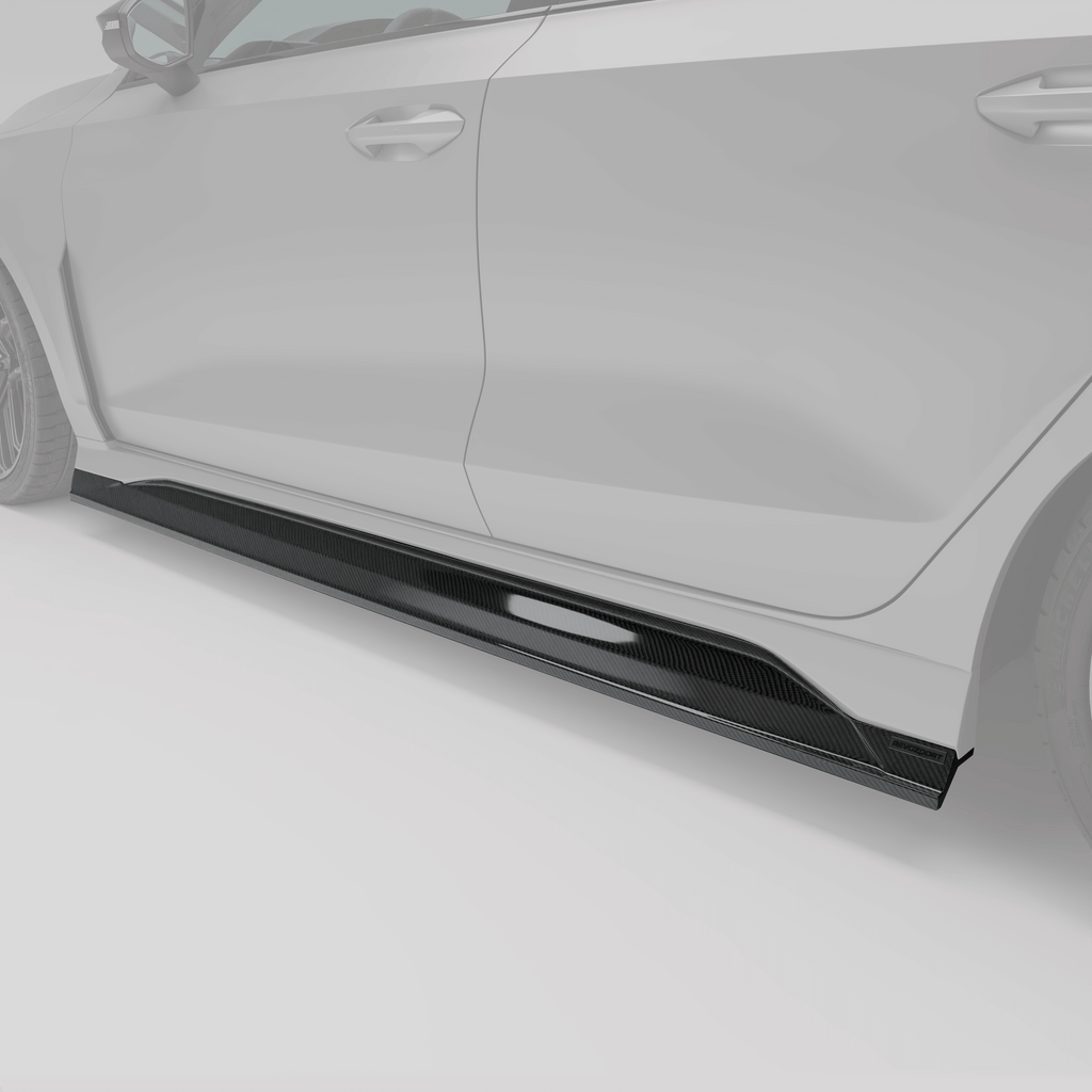 Audi RS3 8Y Limousine Carbon Fiber Side Skirts