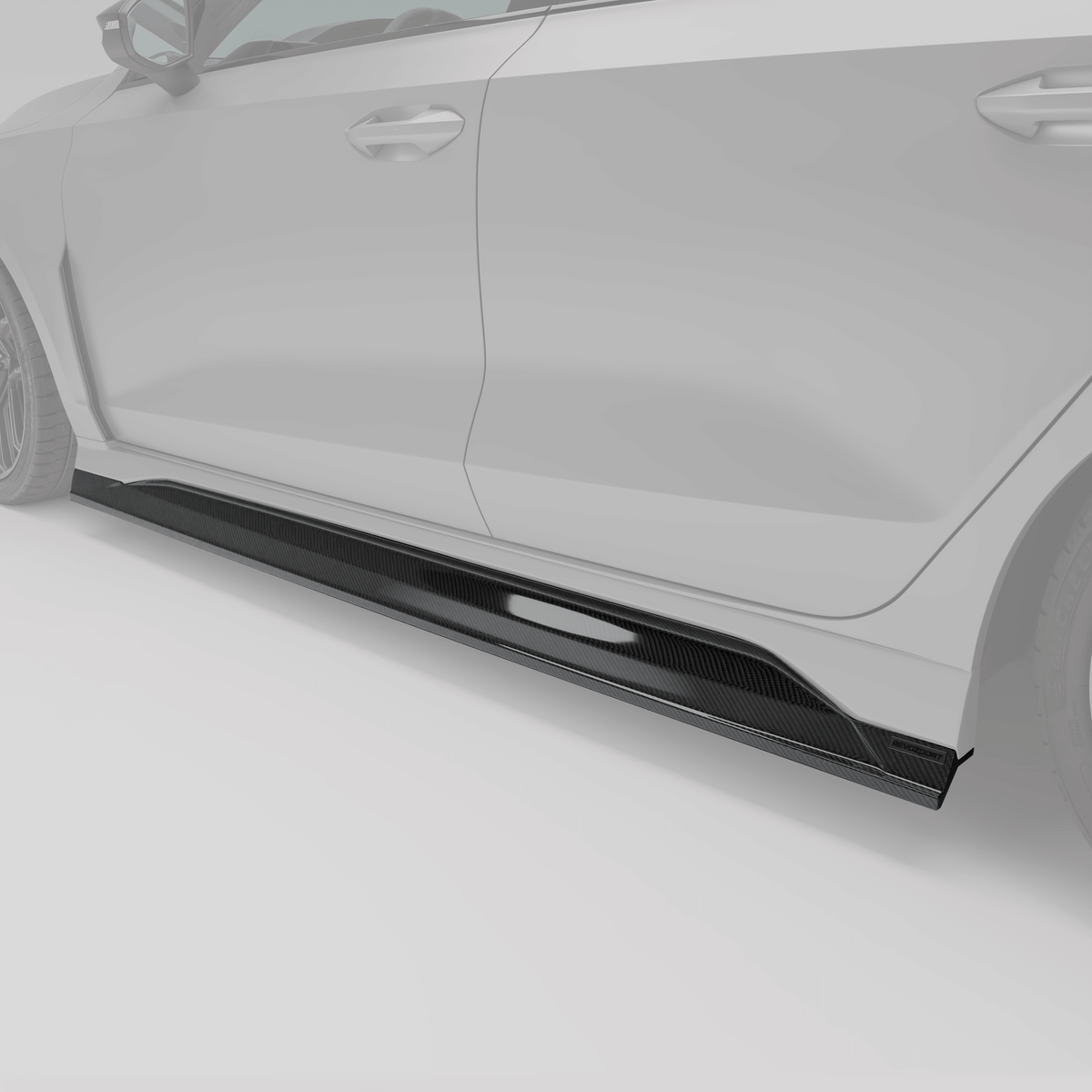 Audi RS3 8Y Limousine Carbon Fiber Side Skirts