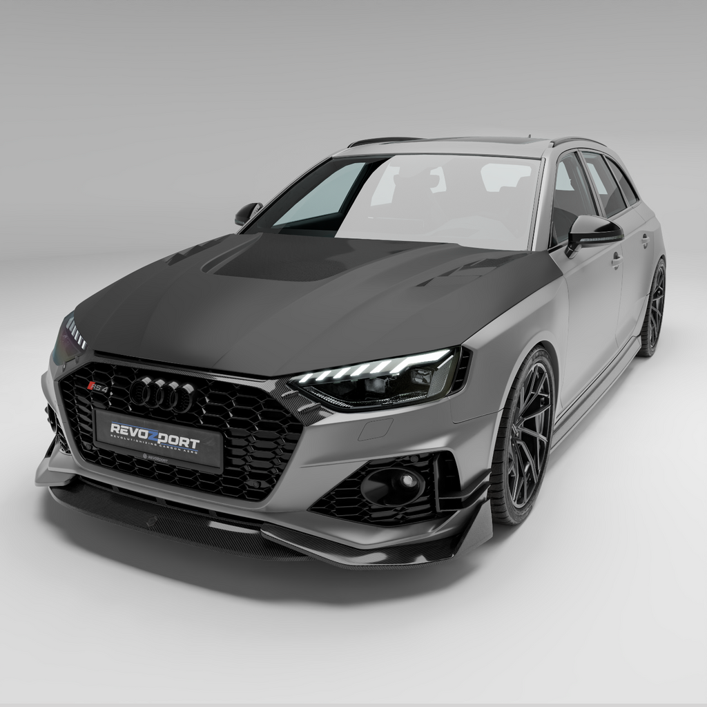 Audi RS4 B9.5 Facelift Carbon Fiber Hood