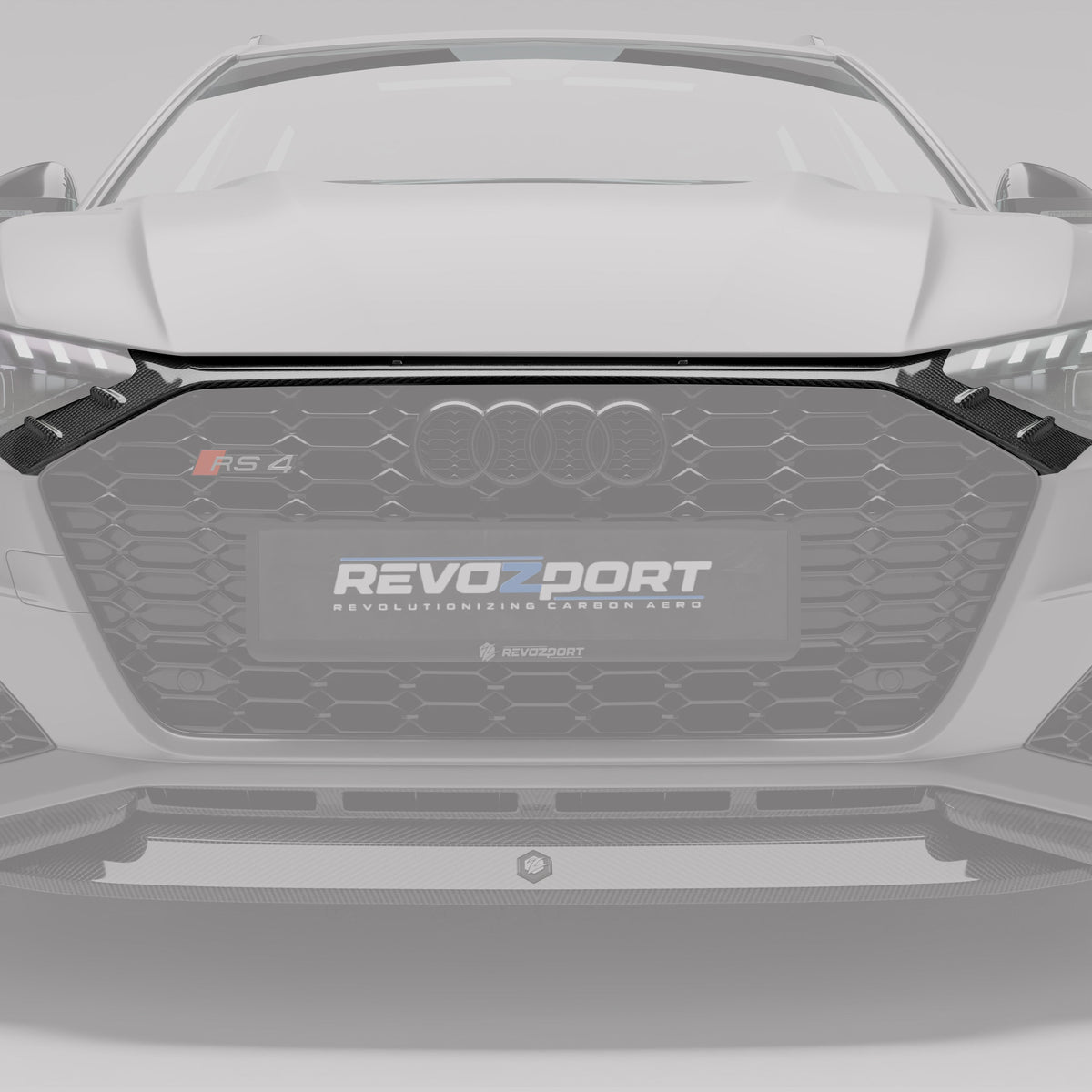 Audi RS4 B9.5 Facelift Carbon Fiber Front Grill