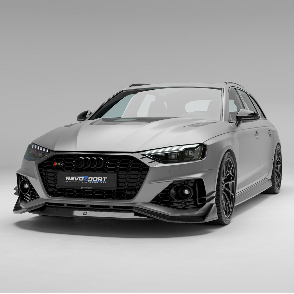 Audi RS4 B9.5 Facelift Carbon Fiber Canards