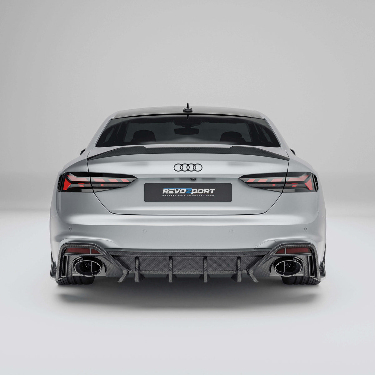 Audi RS5 B9.5 Coupe Carbon Fiber Rear Diffuser