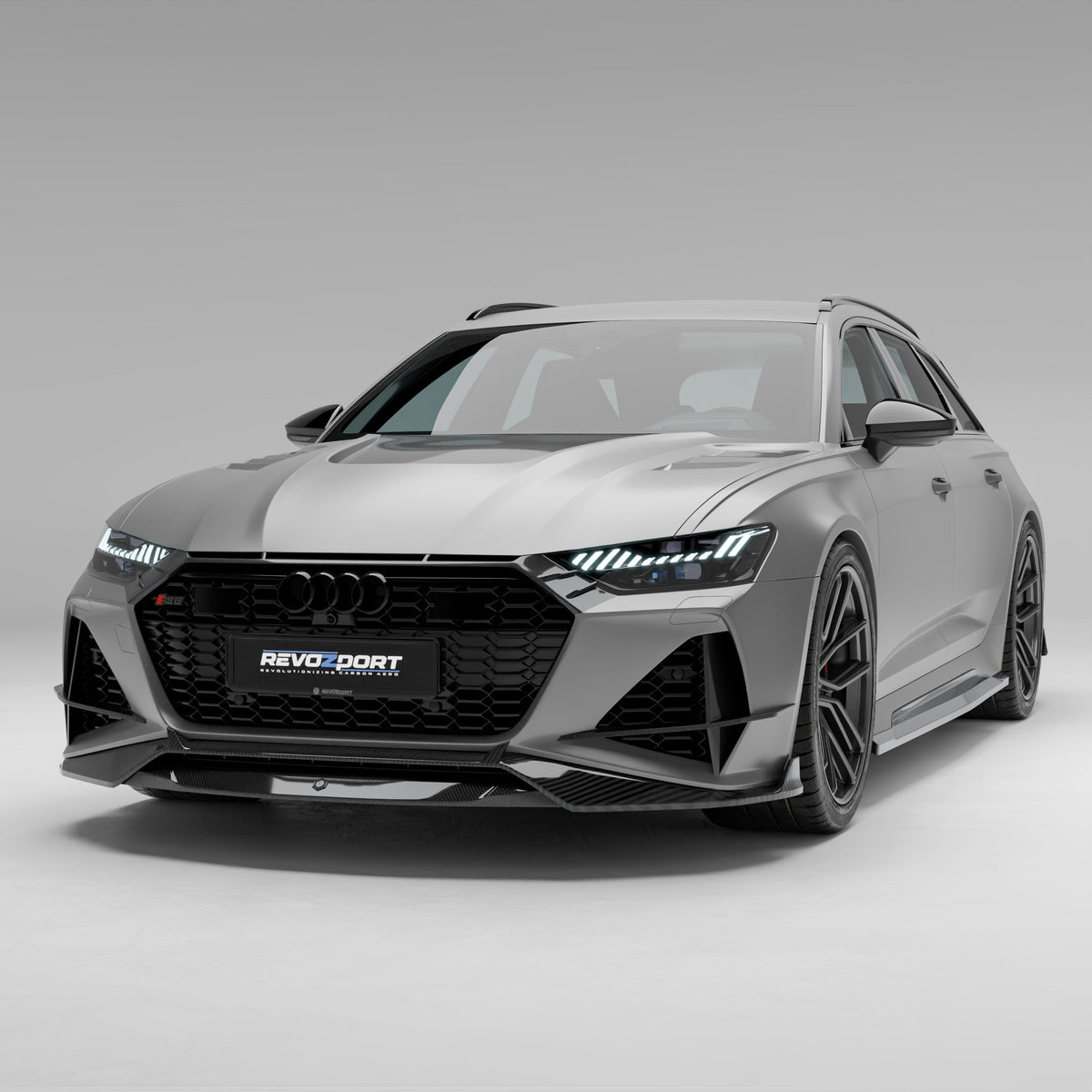 Audi RS6 C8 Carbon Fiber Front Lip