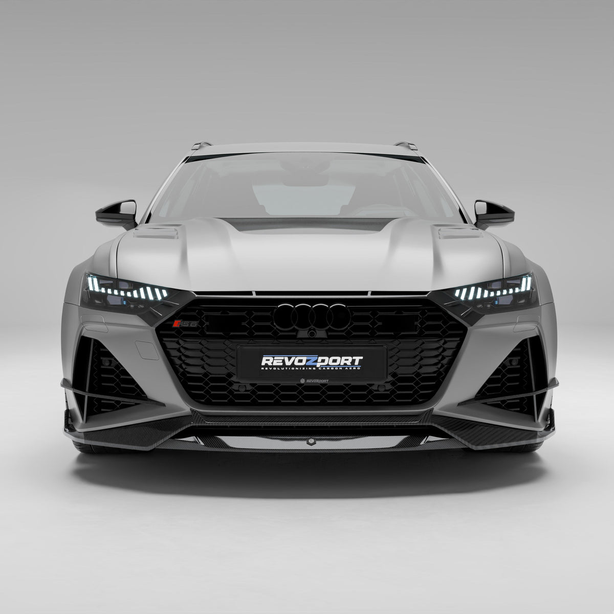 Audi RS6 C8 Carbon Fiber Front Grill
