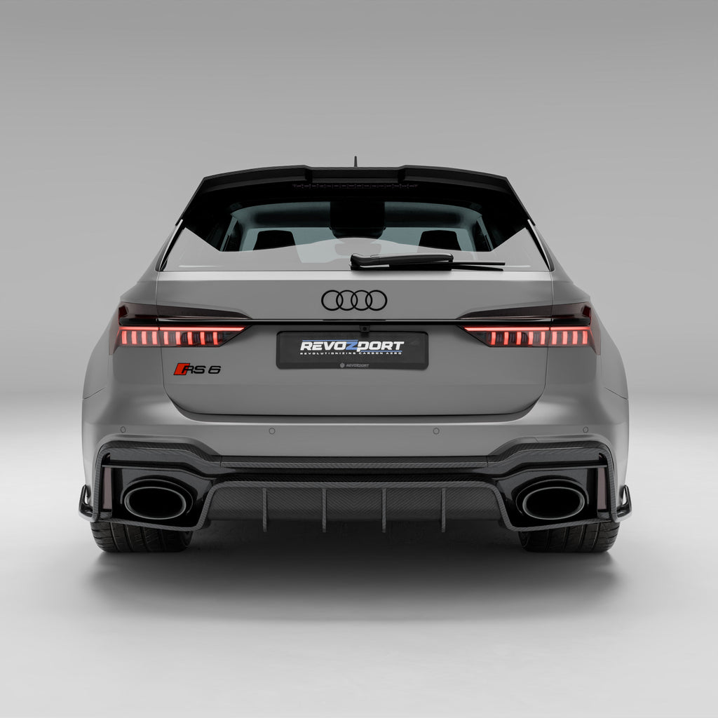 Audi RS6 C8 Carbon Fiber Rear Diffuser