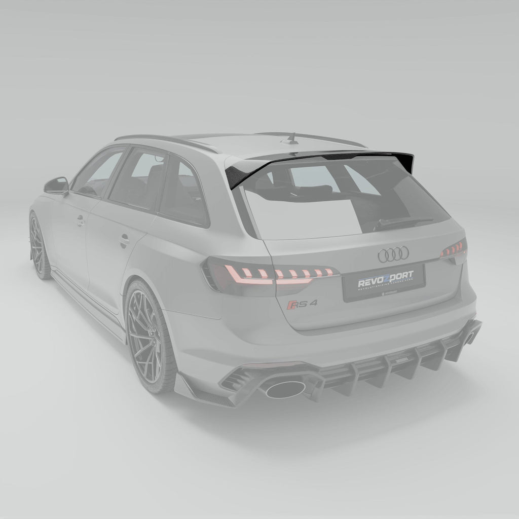 Audi RS6 C8 Carbon Fiber Roof Spoiler