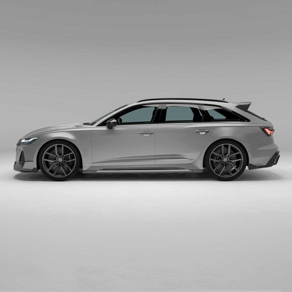 Audi RS6 C8 Carbon Fiber Side Skirts