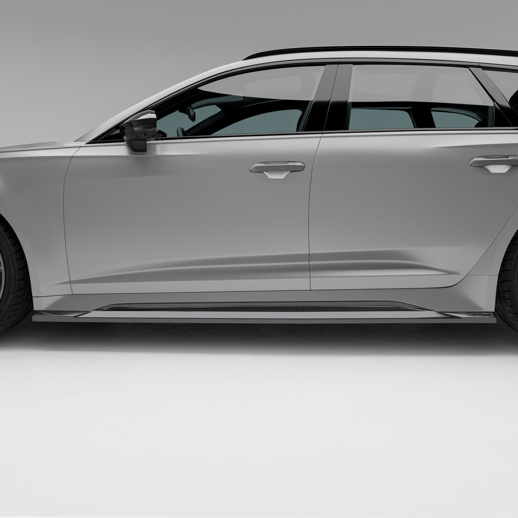 Audi RS6 C8 Carbon Fiber Side Skirts