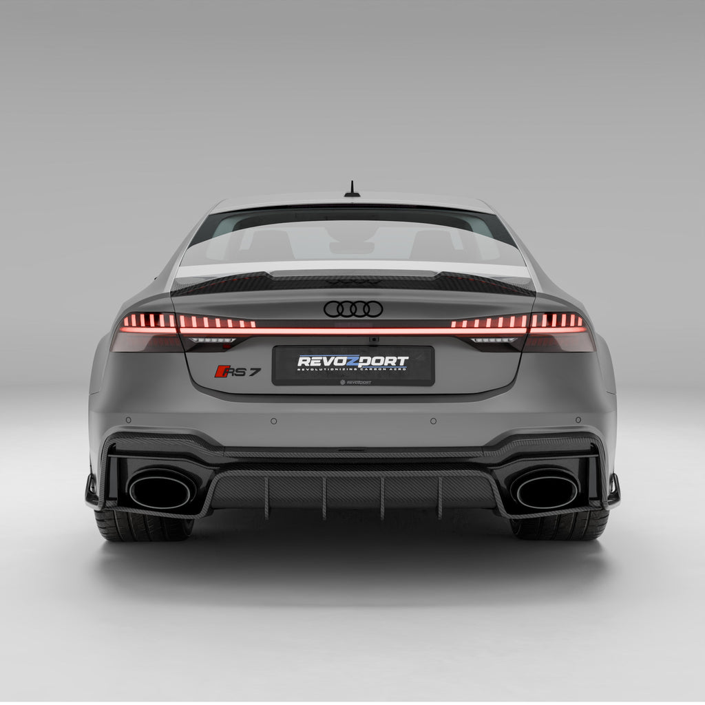 Audi RS7 C8 Carbon Fiber Rear Diffuser