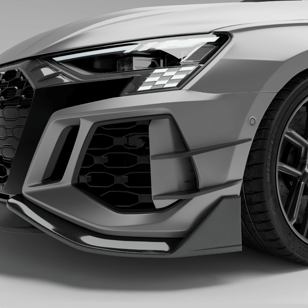 Audi RS3 8Y Limousine Carbon Fiber Canards