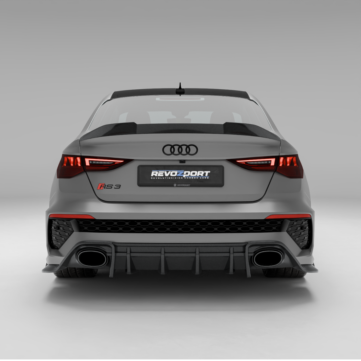 Audi RS3 8Y Limousine Carbon Fiber Spoiler