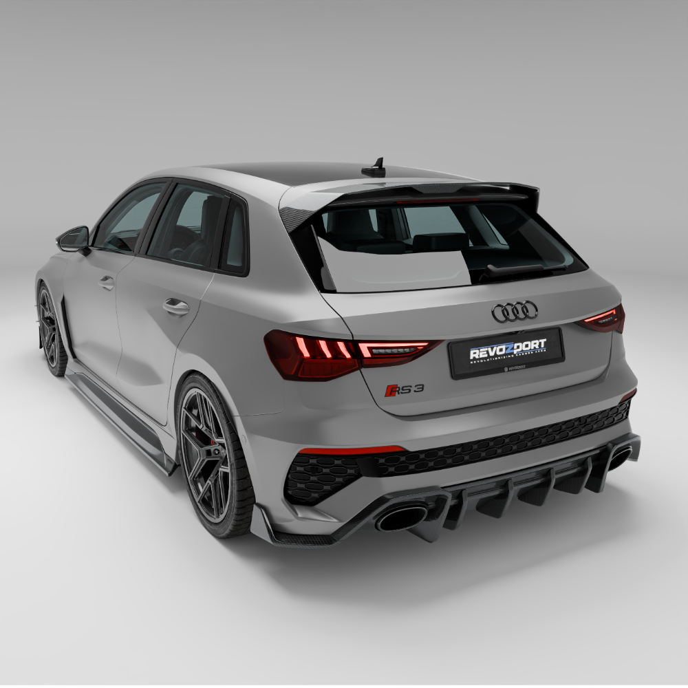 Audi RS3 8Y Sportback Carbon Fiber Rear Diffuser