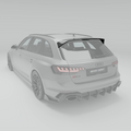 Audi RS4 B9.5 Facelift Carbon Fiber Roof Spoiler