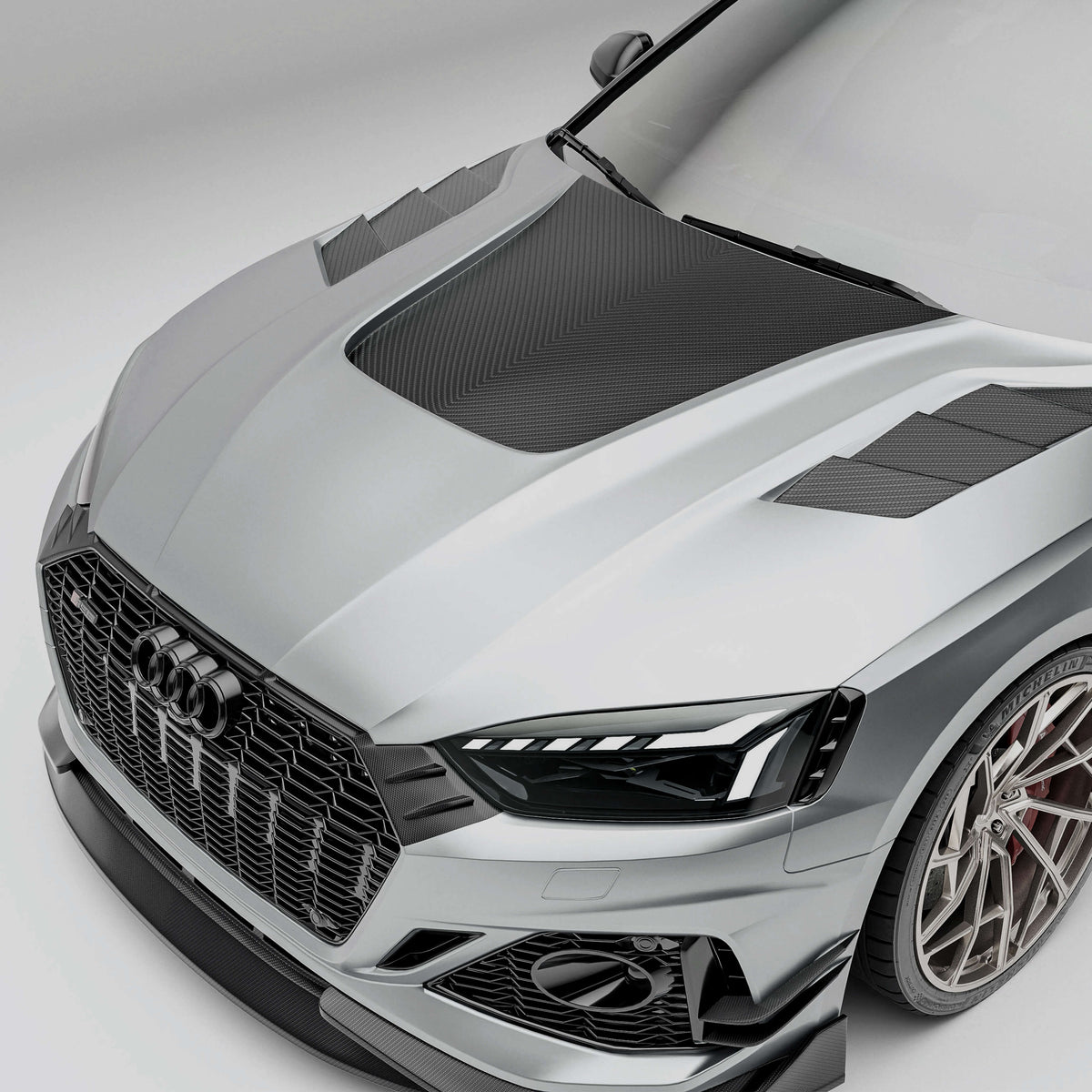 Audi RS5 B9.5 Coupe Carbon Fiber Front Lip