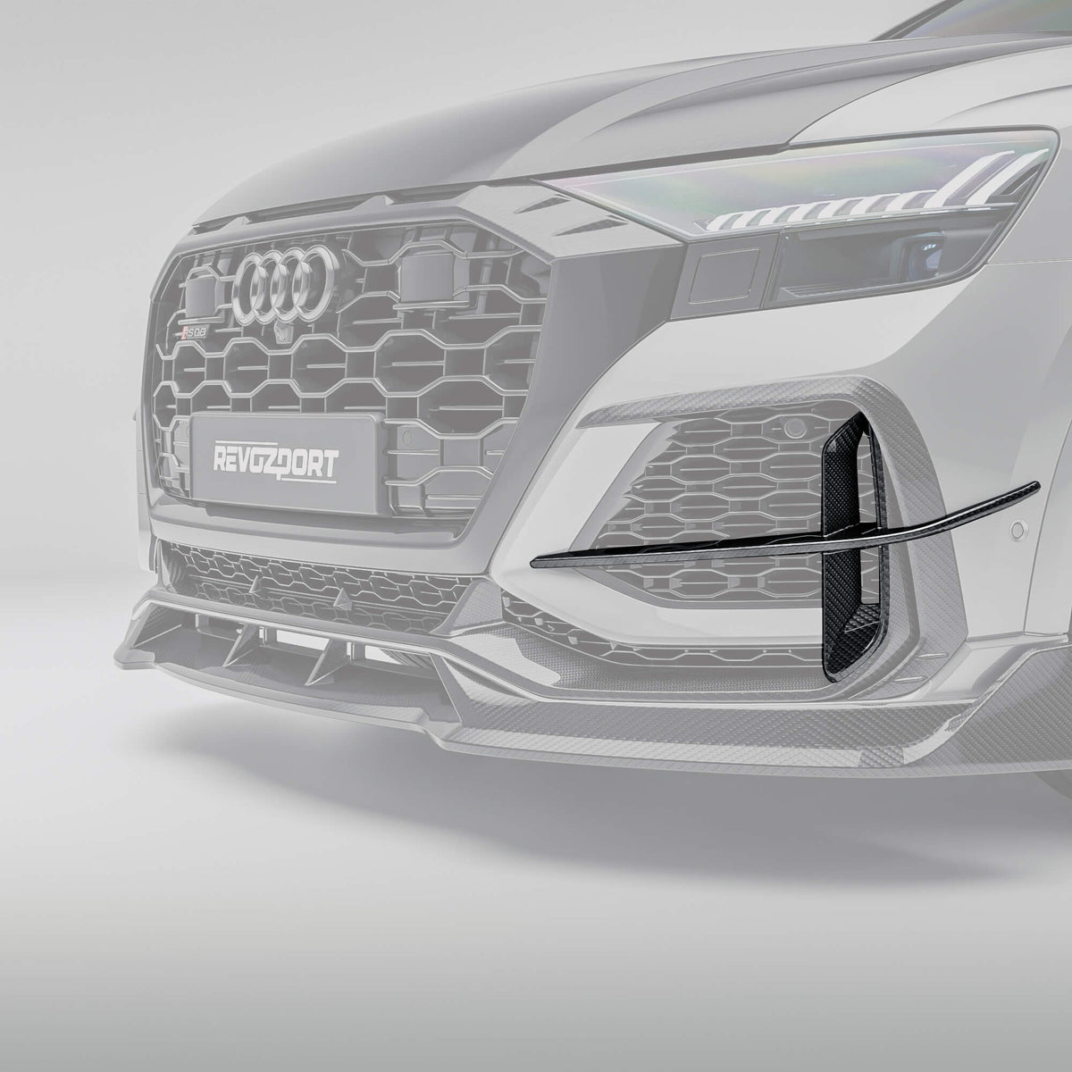 Audi RSQ8 Pre-LCI Carbon Fiber Front Canards