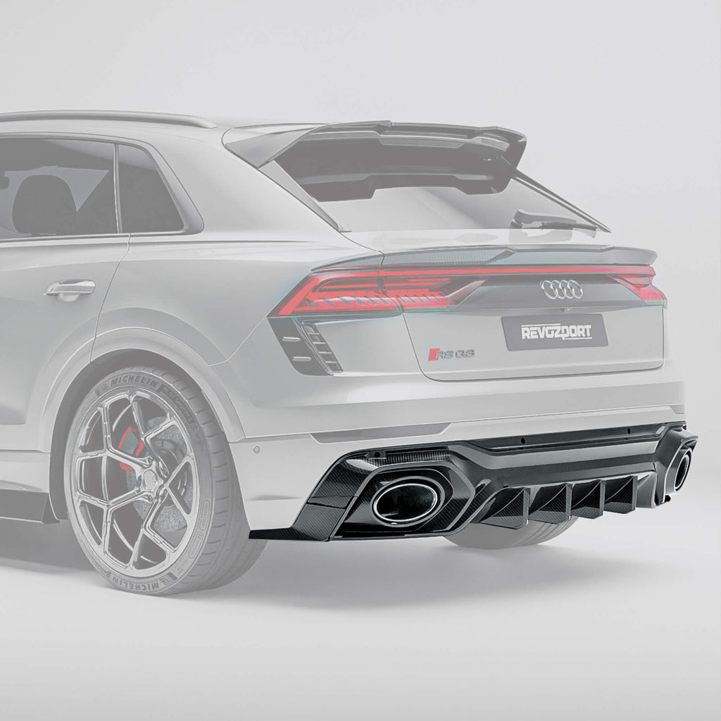 Audi RSQ8 Pre-LCI Carbon Fiber Rear Diffuser
