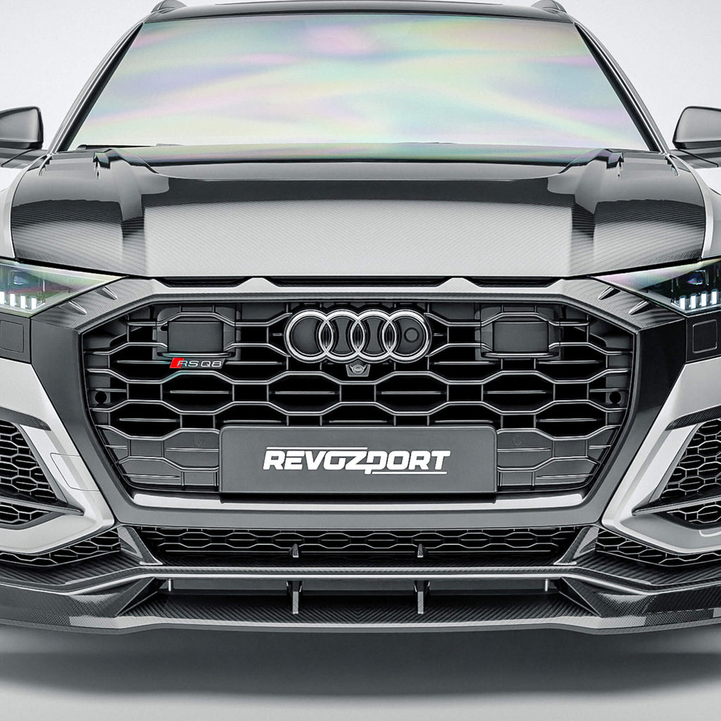 Audi RSQ8 Pre-LCI Carbon Fiber Front Grille Add-On