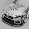BMW M2 G87 Carbon Fiber Aero Hood & Strakes
