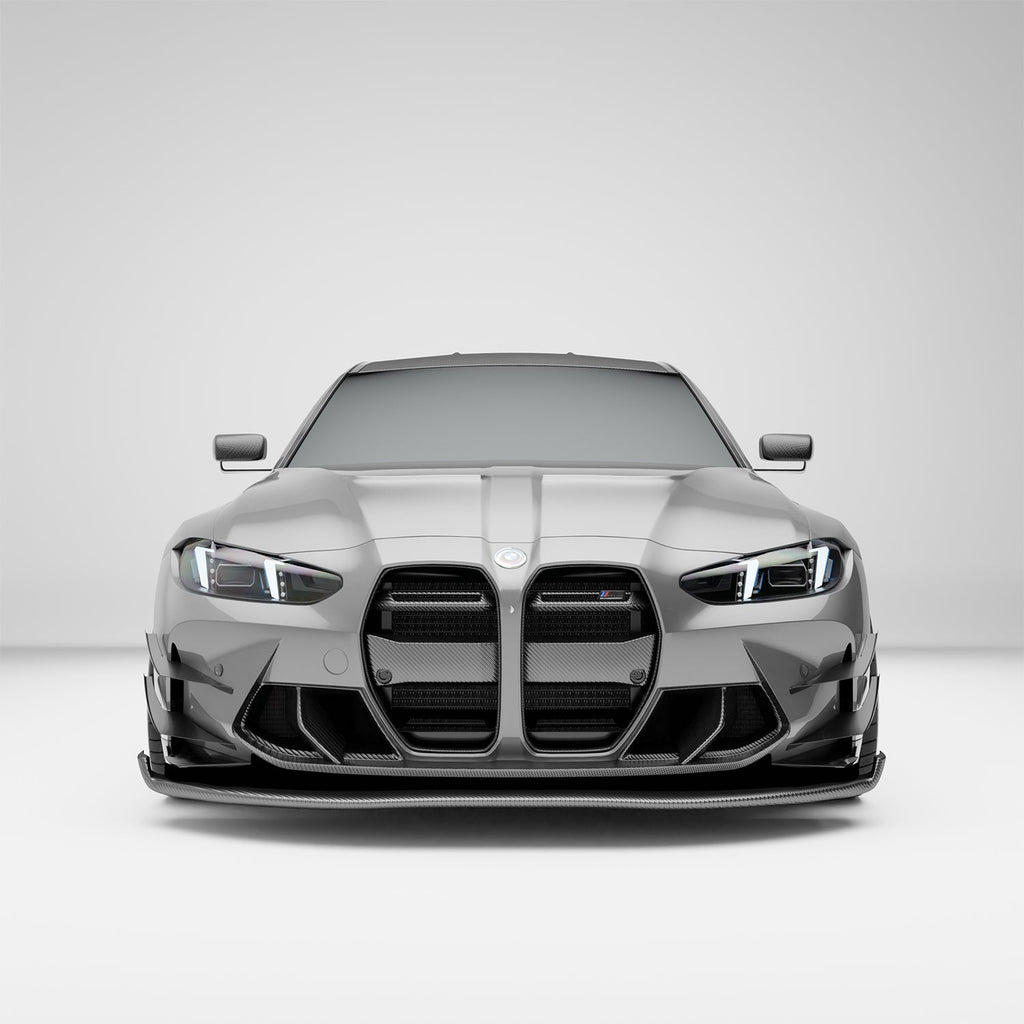 BMW M3 G80 Carbon Fiber Aero Front Bumper Inlets