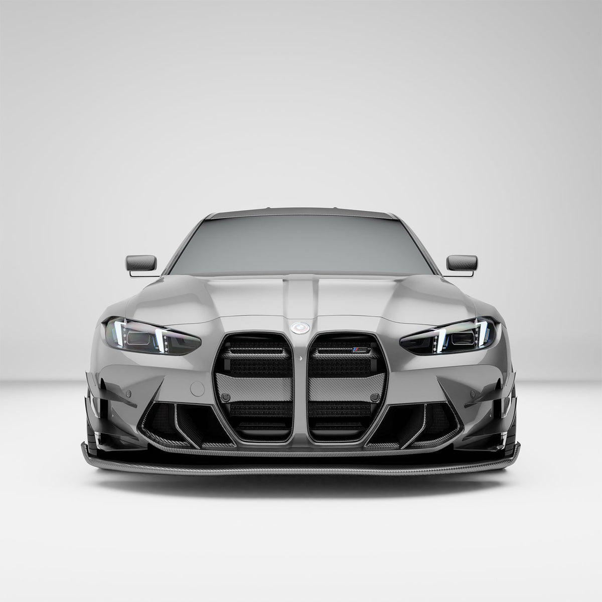 BMW M3 G80 Carbon Fiber Aero Front Bumper Inlets