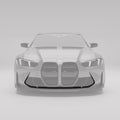 BMW M3 G80 Carbon Fiber Front Trim