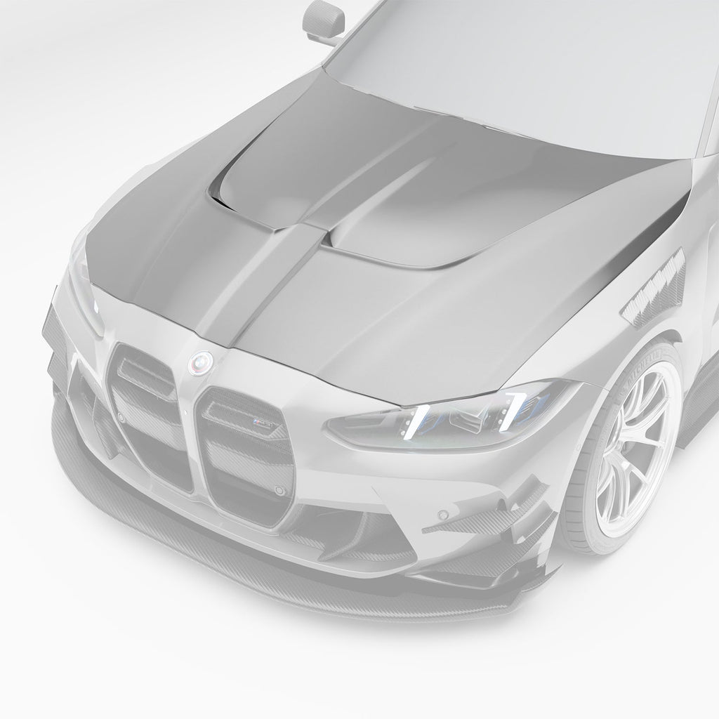 BMW M3 G80 Carbon Fiber Race Car Hood