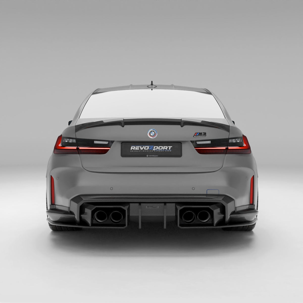 BMW M3 G80 Carbon Fiber Rear Diffuser