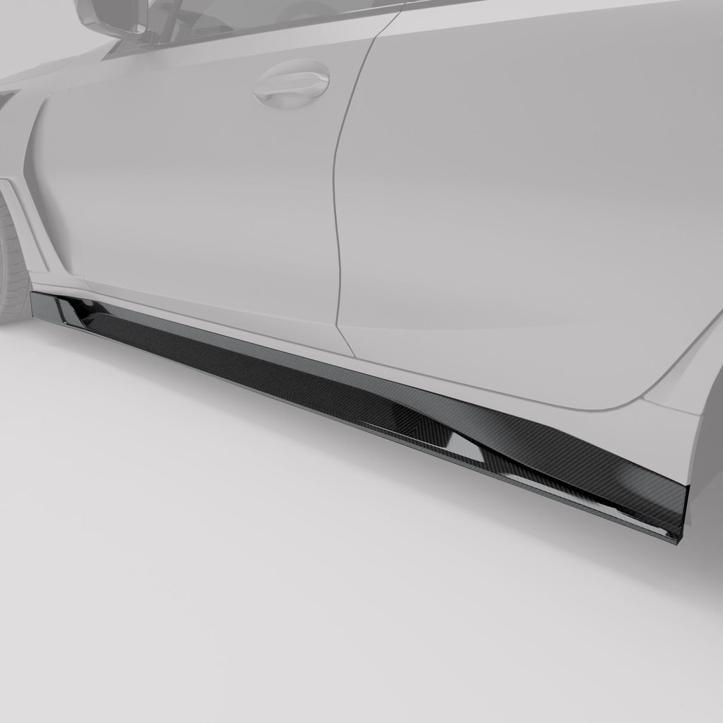 BMW M3 G81 Carbon Fiber Side Skirts