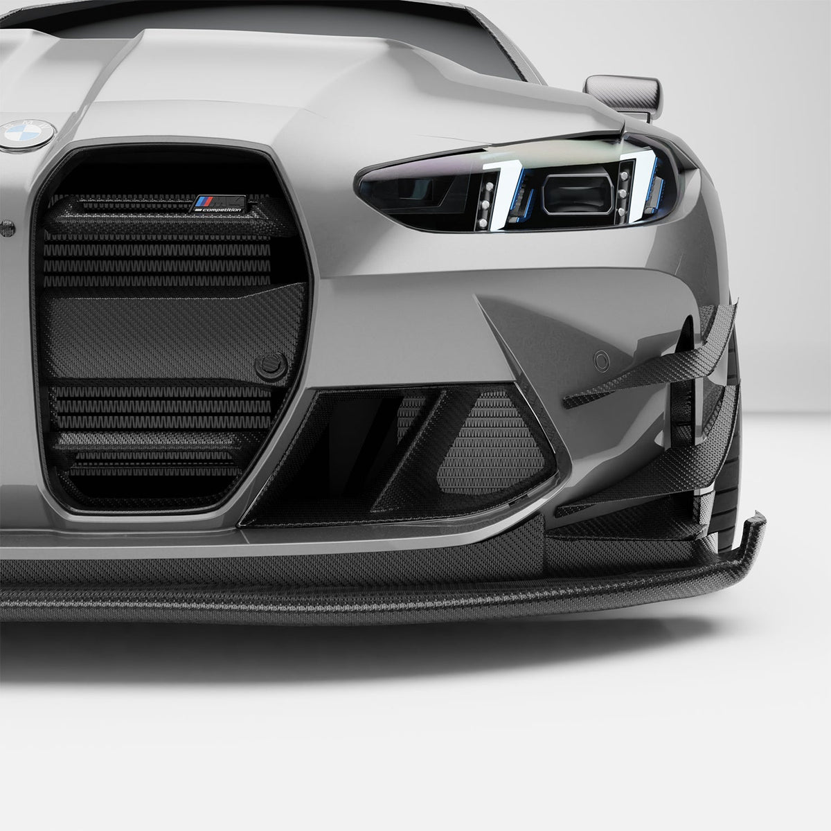 BMW M4 G82 Carbon Fiber Front Bumper Inlets
