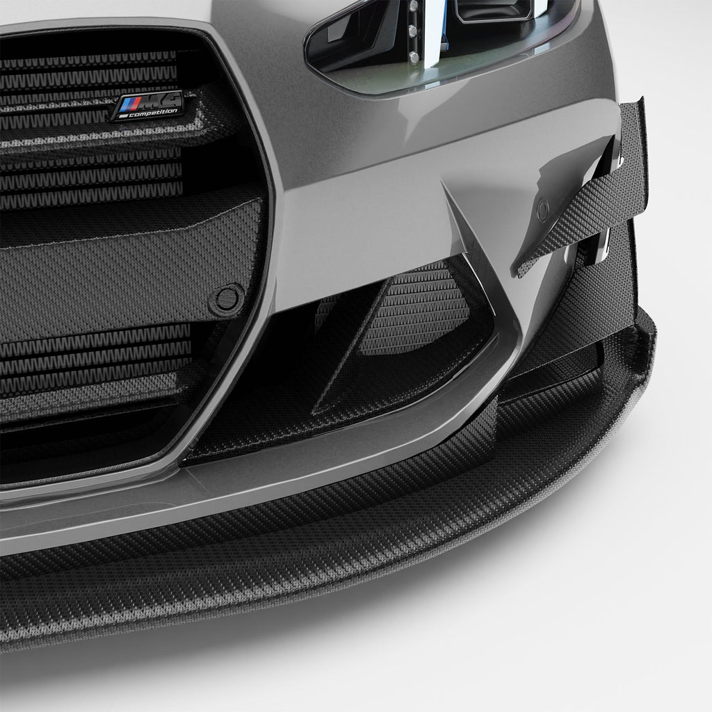 BMW M4 G82 Carbon Fiber Front Bumper Inlets