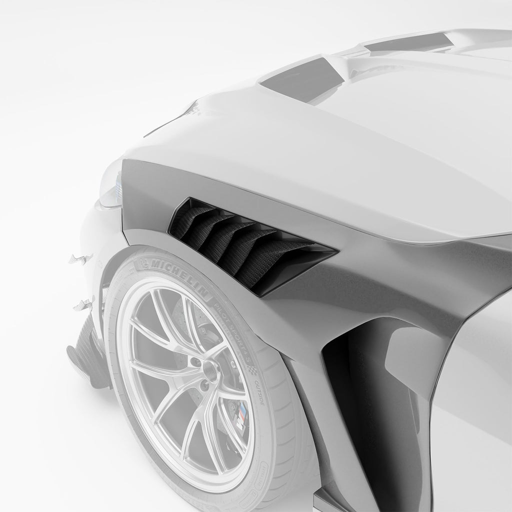 BMW M4 G82 Carbon Fiber Front Fenders Replacement