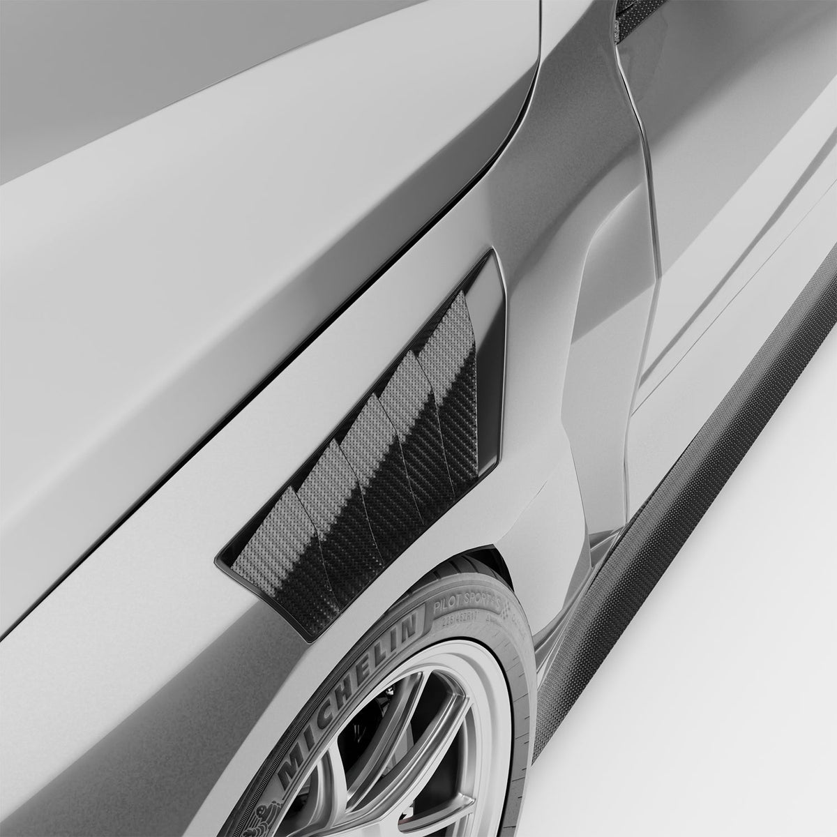BMW M4 G82 Carbon Fiber Front Fenders Replacement