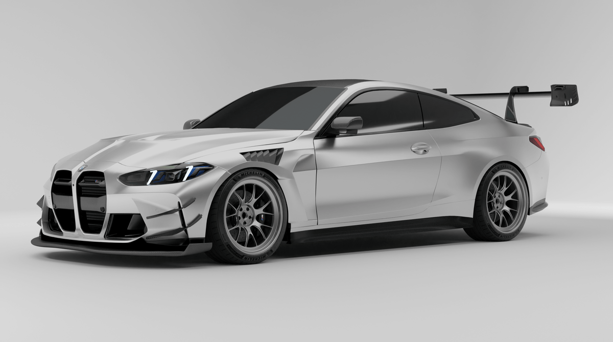 BMW M4 G82 Carbon Fiber Front Fenders Replacement