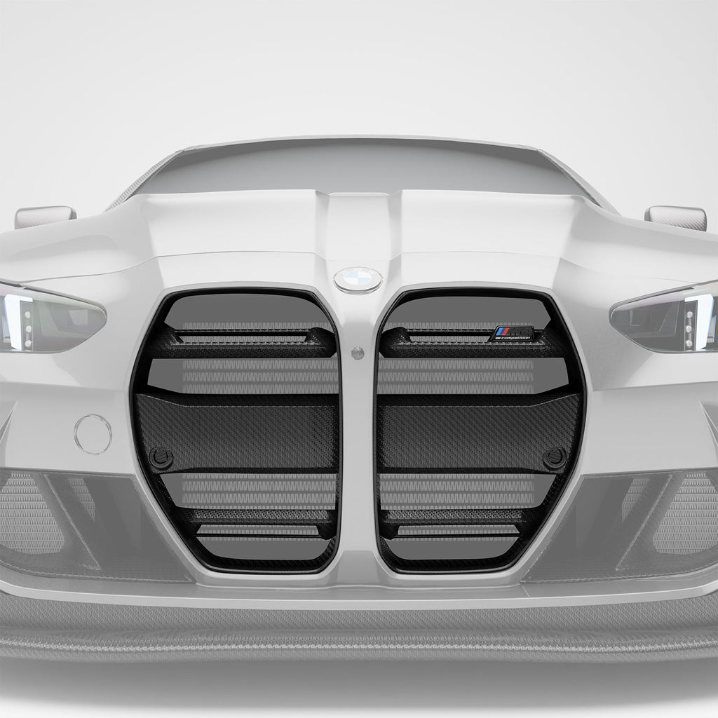 BMW M4 G82 Carbon Fiber Aero Front Grill (without ACC)