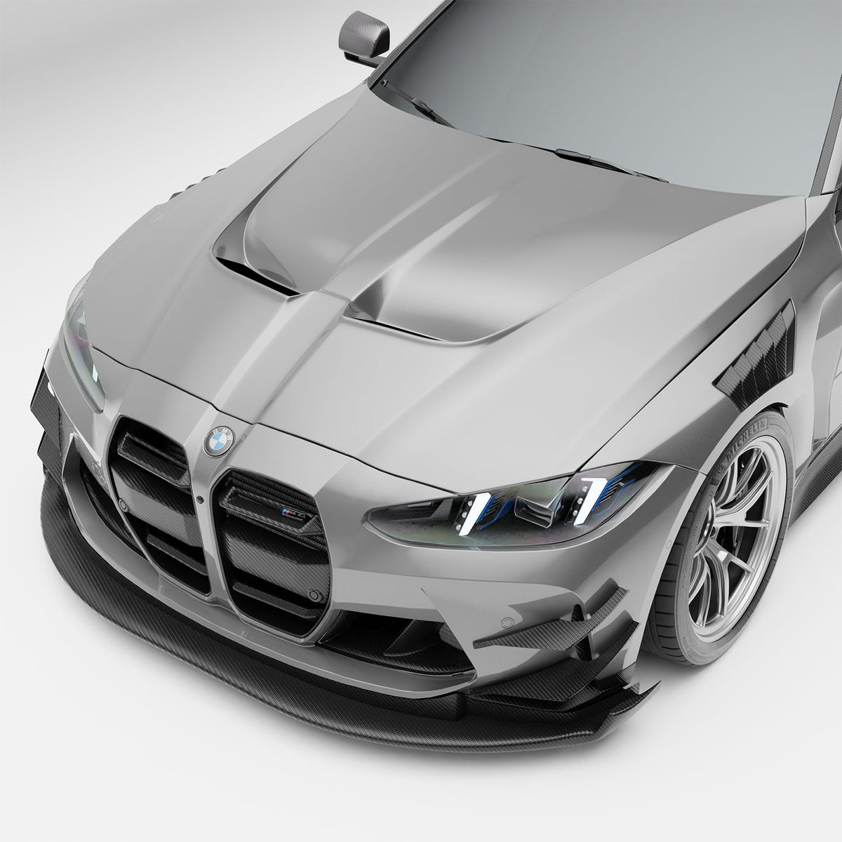 BMW M4 G82 Carbon Fiber Splitter & Air Dam