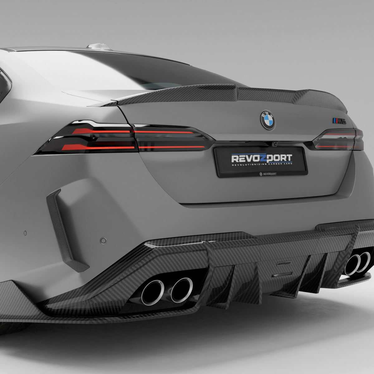 BMW M5 G90 Carbon Fiber Rear Canards