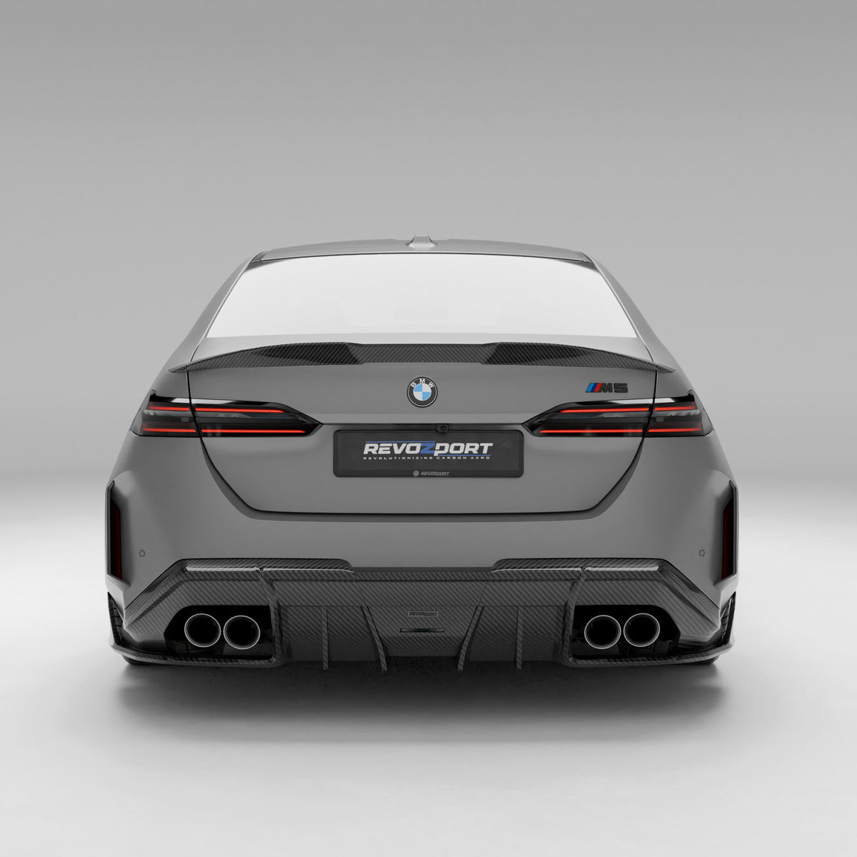 BMW M5 G90 Carbon Fiber Rear Diffuser