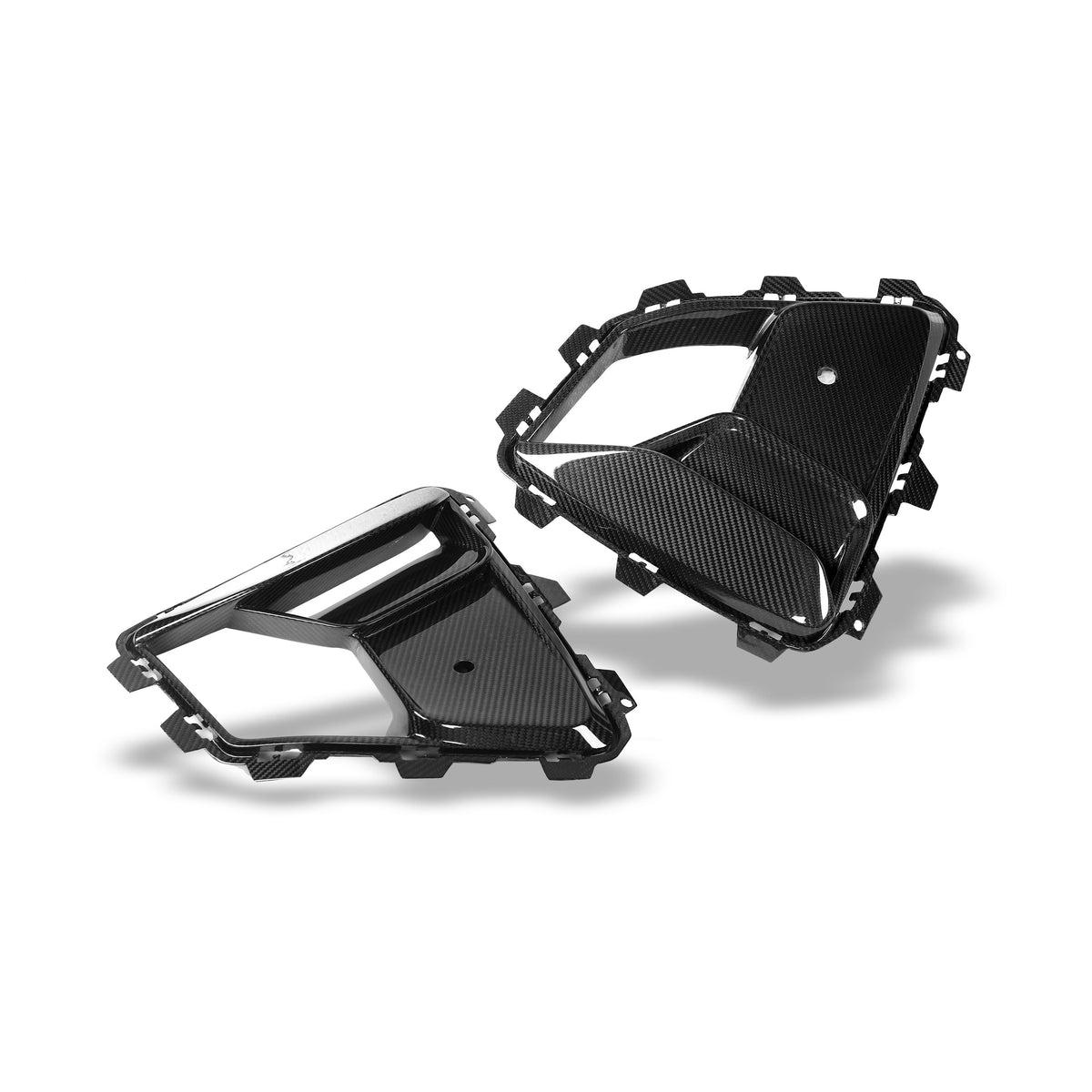 BMW X5M F95 LCI Carbon Fiber Front Bumper Air Vents