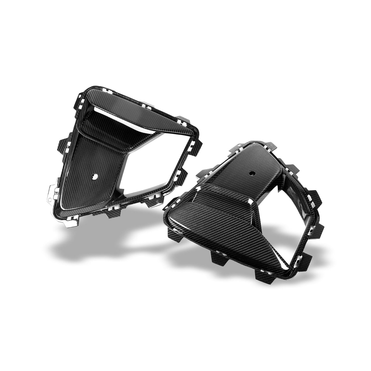 BMW X6M F96 LCI Carbon Fiber Front Bumper Air Vents