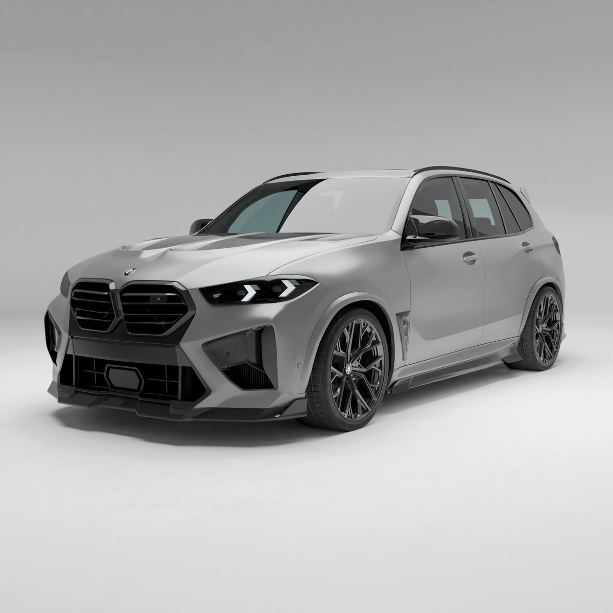 BMW X5M F95 LCI Carbon Fiber Front Lip