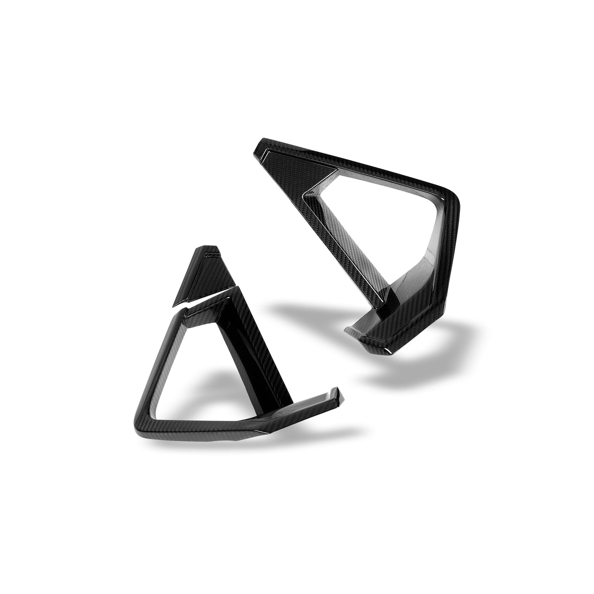BMW X5M F95 LCI Carbon Fiber Front Lip Vent Trims