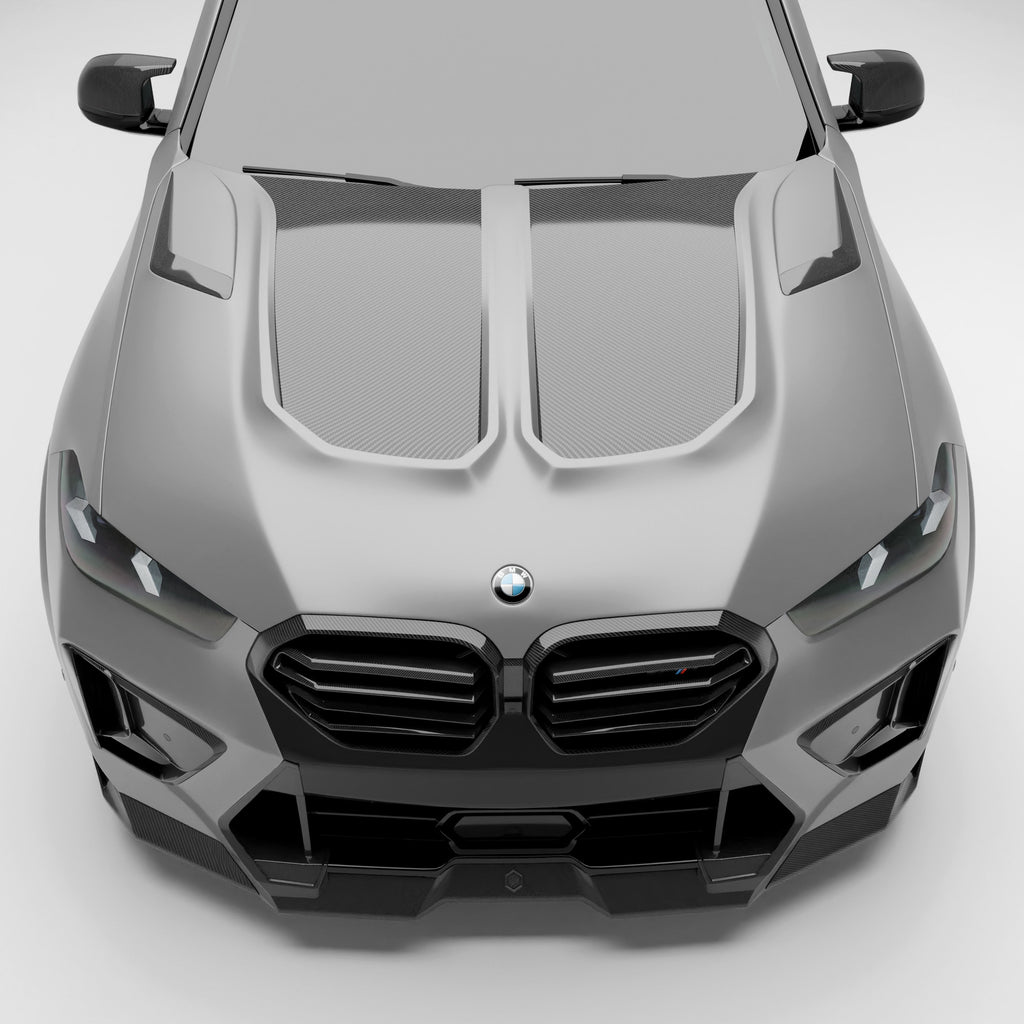 BMW X5M F95 LCI Carbon Fiber Hood