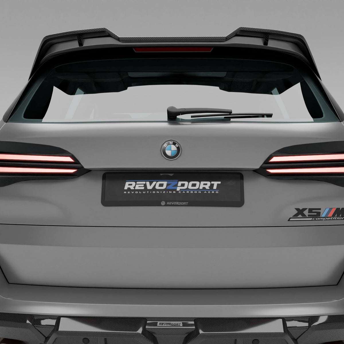 BMW X5M F95 LCI Carbon Fiber Roof Spoiler