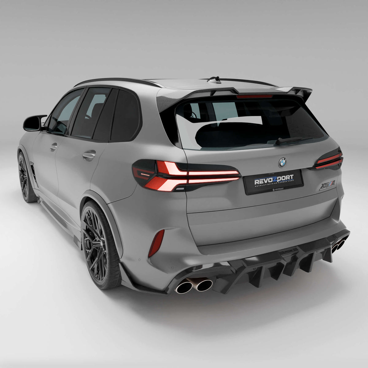 BMW X5M F95 LCI Carbon Fiber Roof Spoiler