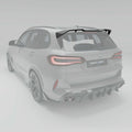BMW X5M F95 LCI Carbon Fiber Roof Spoiler